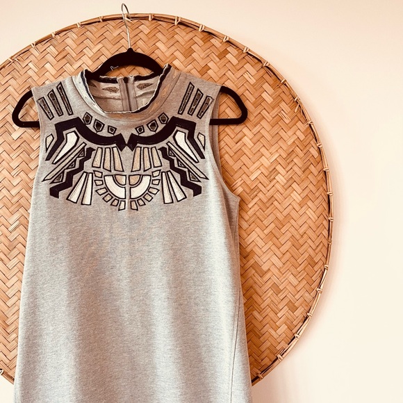 WOMEN’S SEA NEW YORK TUNIC DRESS WITH STYLISH CUTOUT’S - Picture 4 of 11